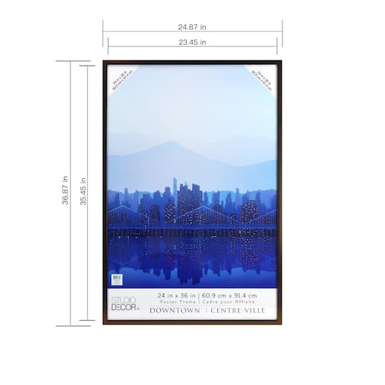 8 Pack: Bronze 24" x 36" Poster Frame by Studio Décor®